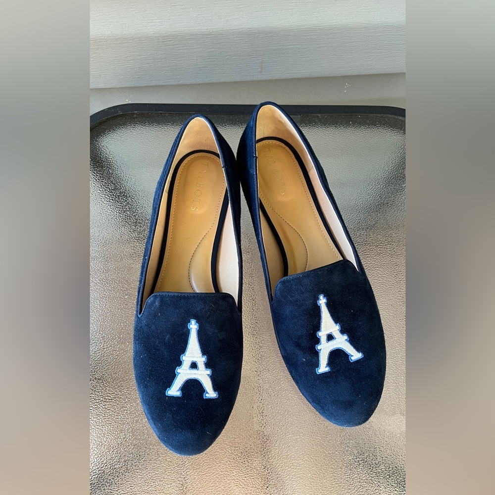 TALBOTS Eiffel Tower Loafers Sz 9 - Picture 3 of 10